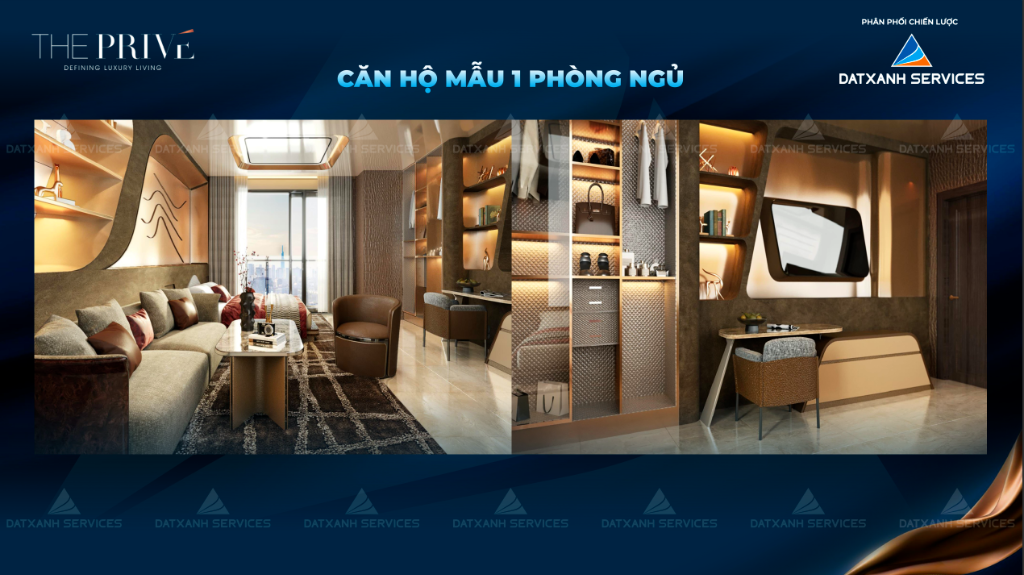 Bán căn hộ 1PN The Privé, trung tâm Thủ Thiêm, tầng cao, view đẹp, giá 127 triệu/m²